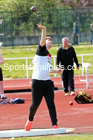 Shot putt, 2021 NECAA Middlesbrough Open Meting, Sunday, May 9th. Photo: David T. Hewitson/Sports for All Pics
